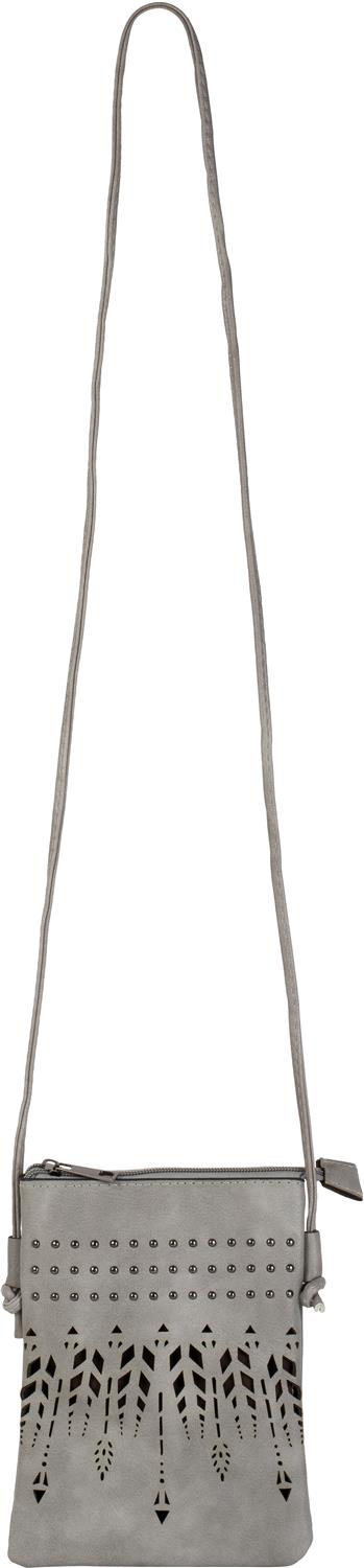 Stylebreaker Mini Umhängetasche Ethno Cutout und Nieten 50% Rabatt mit kostenlosem Versand