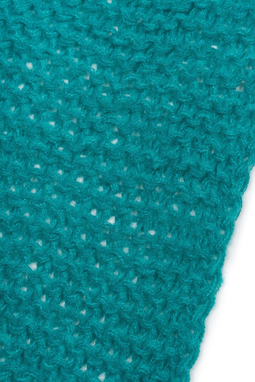 Stylebreaker Langer Strick Schal mit Wellen Strickmuster Günstig kaufen