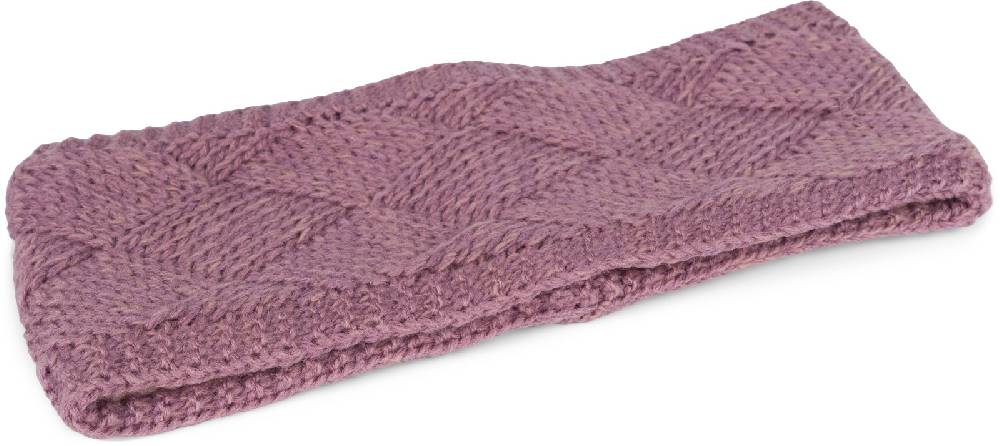 Stylebreaker Strick Stirnband mit Rauten Muster Flash Sale