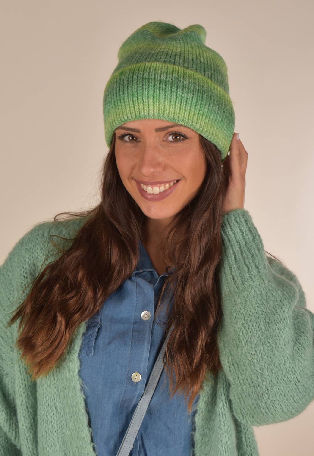 Stylebreaker Strickmütze Ombré Begrenztes Angebot