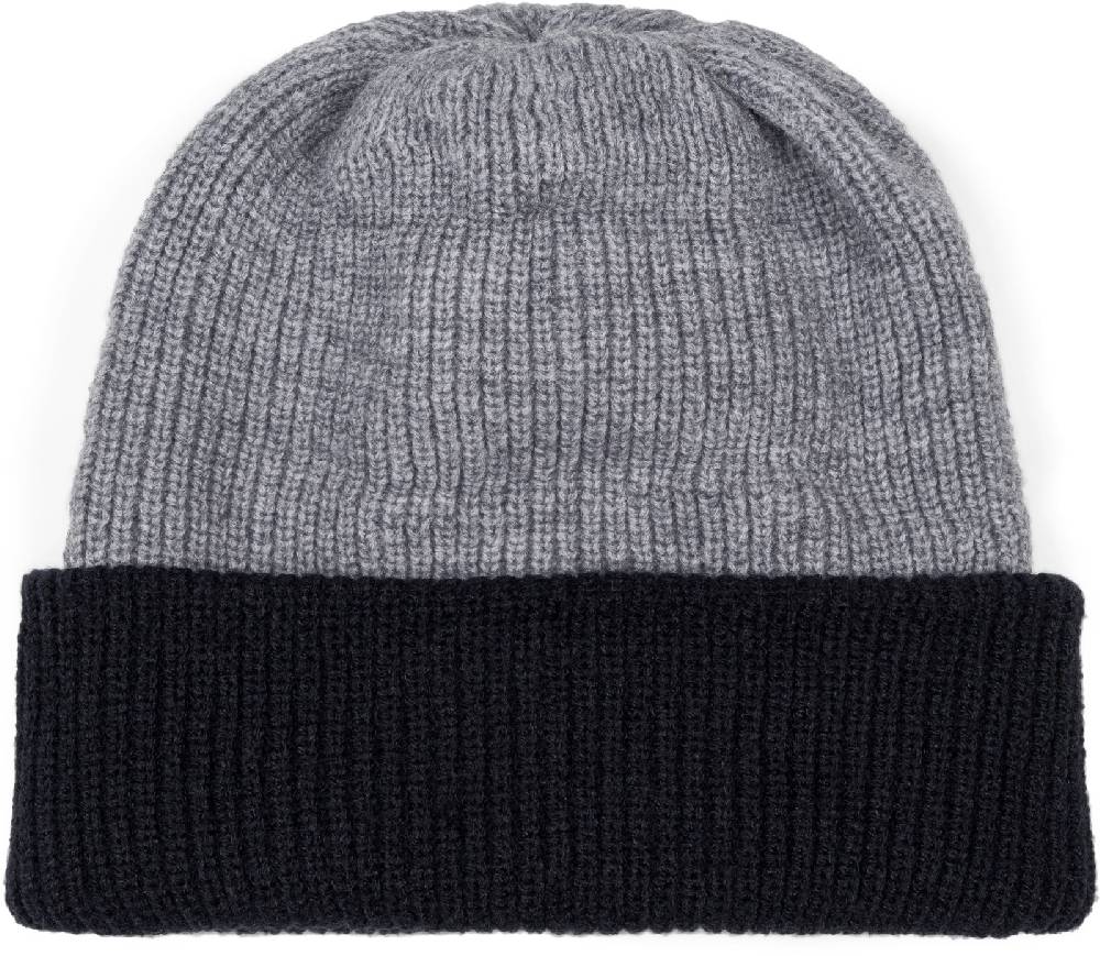 Stylebreaker Wende Feinstrick Beanie doppelt gestrickt Weihnachtsangebot