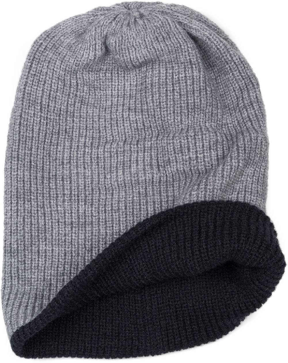 Stylebreaker Wende Feinstrick Beanie doppelt gestrickt Weihnachtsangebot