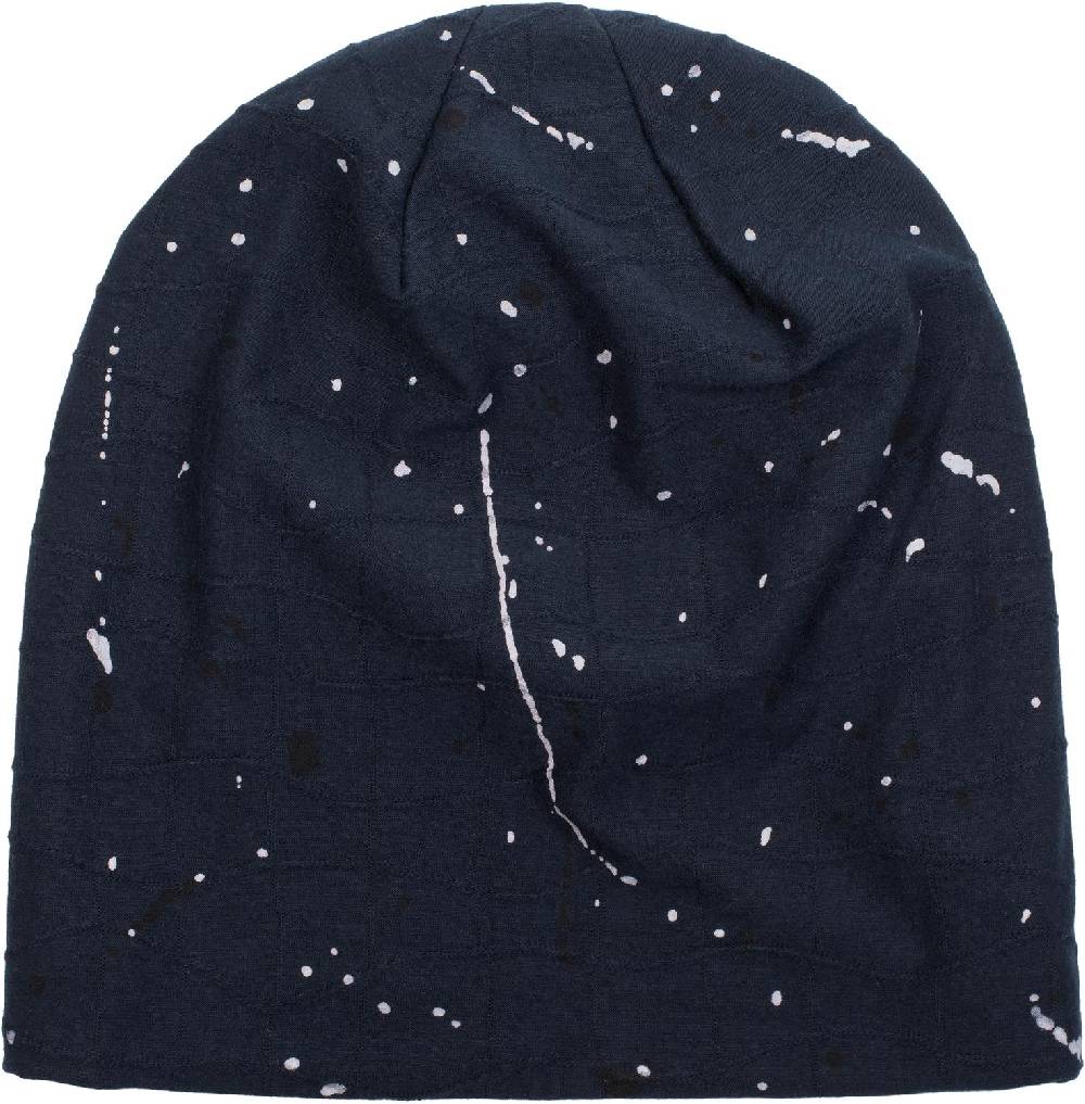 Stylebreaker Loop und Beanie Set mit Falten und All Over Farbkleckse Online Outlet