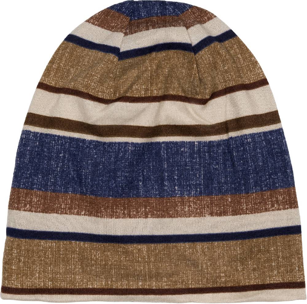 Stylebreaker Feinstrick Beanie Mütze Streifen Bestseller