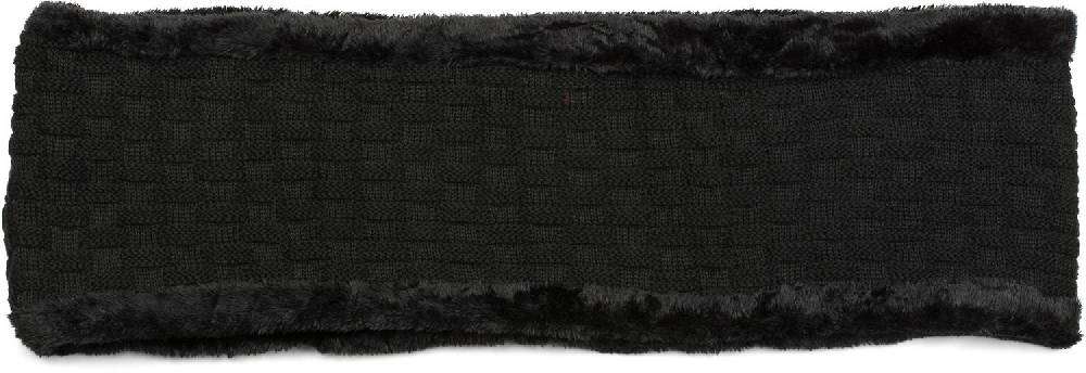Stylebreaker Feinstrick Loop mit Flecht Muster und Teddyfleece Tiefpreis