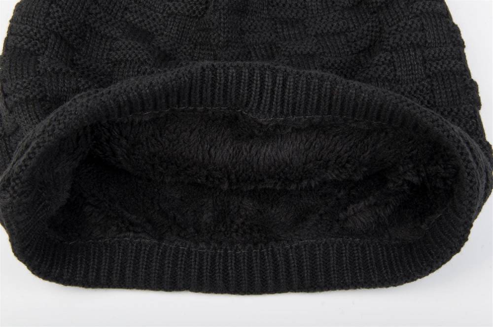 Stylebreaker Feinstrick Beanie mit Flecht Muster und Teddyfleece Super Sparpreis