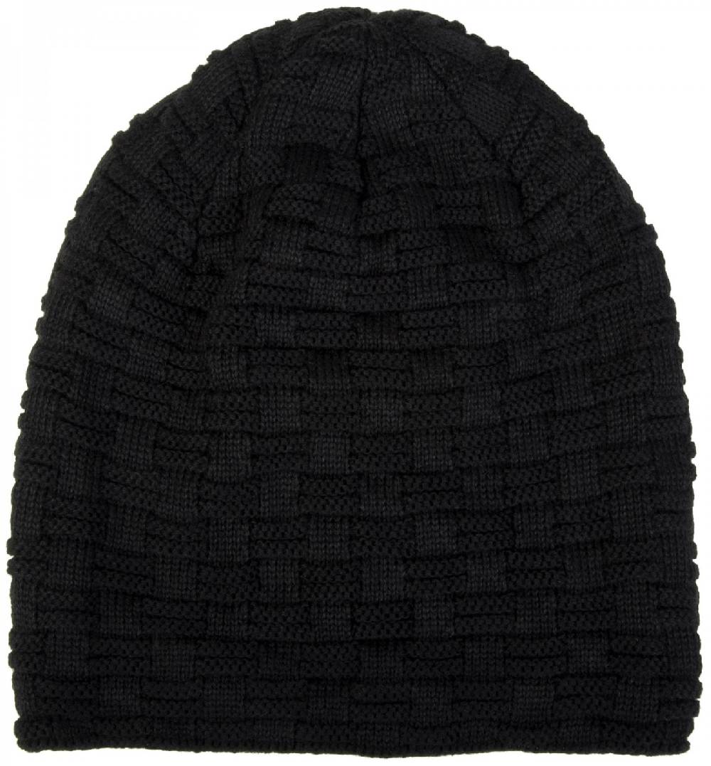 Stylebreaker Feinstrick Beanie mit Flecht Muster und Teddyfleece Super Sparpreis