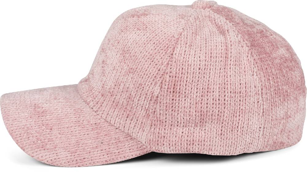 Stylebreaker Strick Baseball Cap Chenille Optik Letzter Tag
