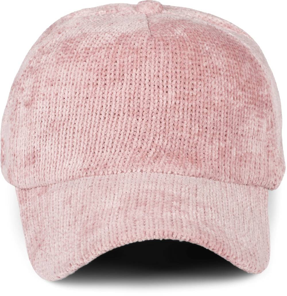 Stylebreaker Strick Baseball Cap Chenille Optik Letzter Tag