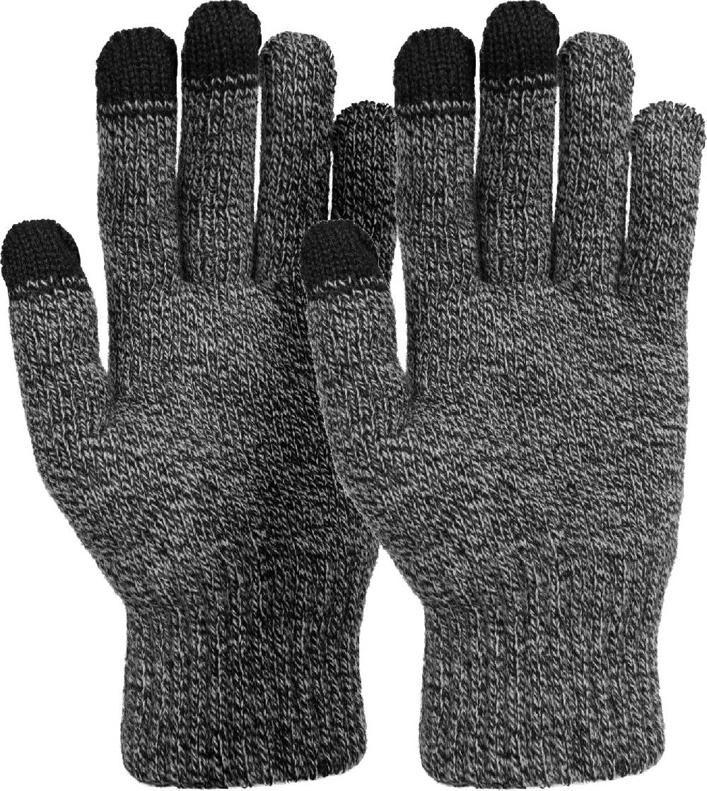 Stylebreaker Strick Schal, Mütze und Handschuh Set mit Karo Muster Kostenloser Versand international