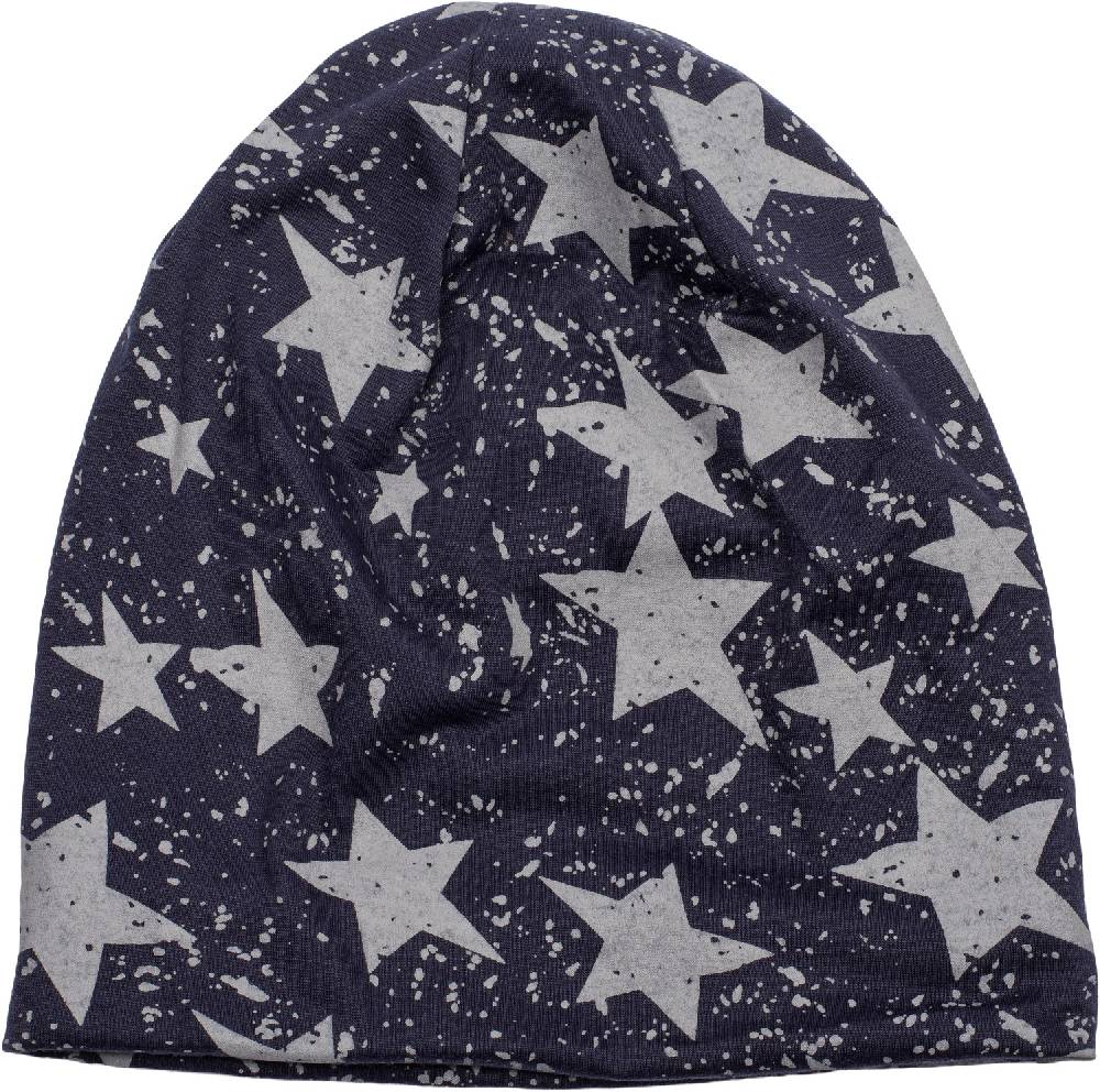 Stylebreaker Beanie Mütze mit Sterne Splat Style Print Angebote