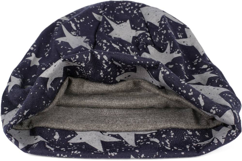 Stylebreaker Beanie Mütze mit Sterne Splat Style Print Angebote