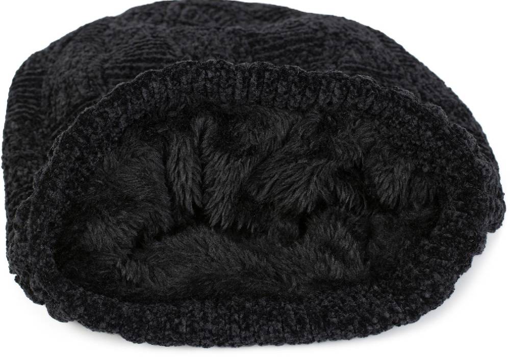Stylebreaker Chenille Beanie Mütze mit Flecht Muster Cyber Monday