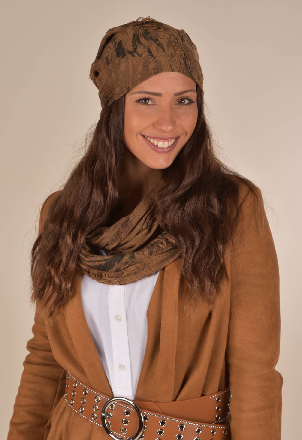 Stylebreaker Gemusterte Beanie im Destroyed used Look Bestseller