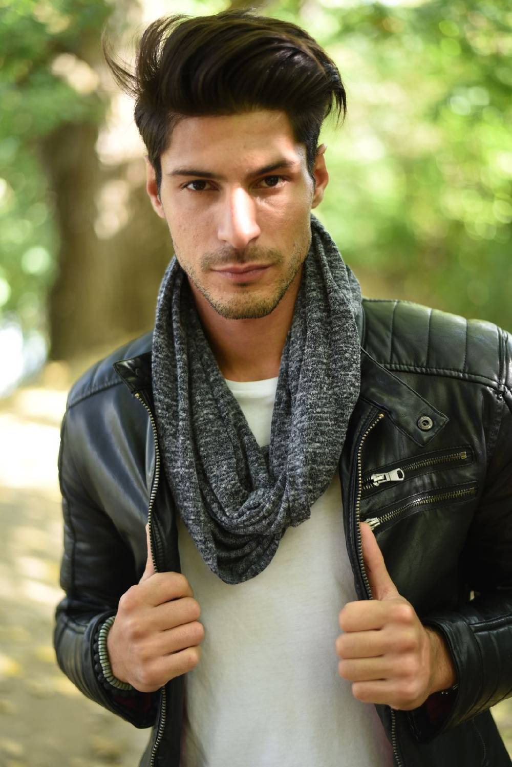 Stylebreaker Feinstrick Loop in Melange Optik VIP-Rabatte