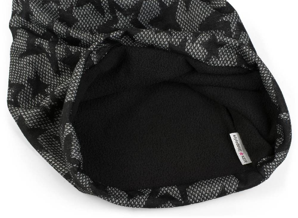 Stylebreaker Beanie mit Stern Print gemustert Super Sparpreis