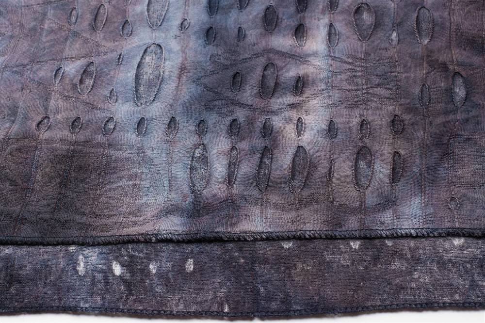 Stylebreaker Destroyed Loop im washed Batik Design Nur für heute