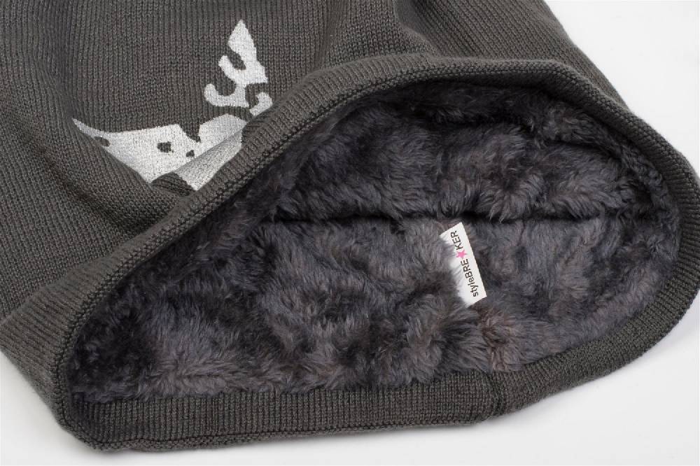 Stylebreaker Feinstrick Beanie mit Vintage Stern Discount Store für neue Produkte
