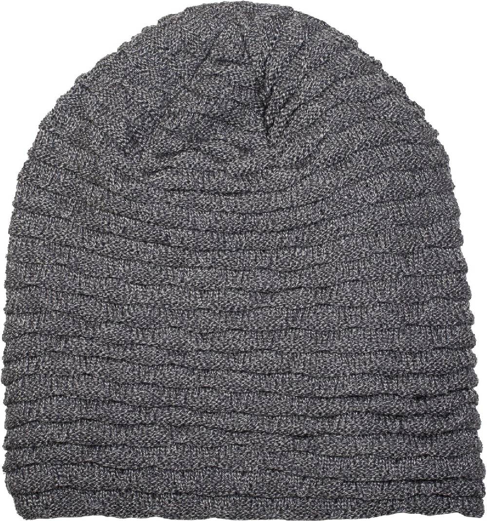 Stylebreaker Feinstrick Beanie mit Wellen Muster 50% Rabatt für begrenzte Zeit