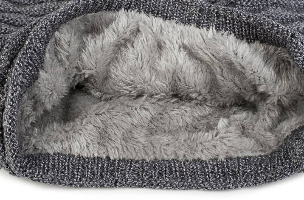 Stylebreaker Feinstrick Beanie mit Wellen Muster 50% Rabatt für begrenzte Zeit