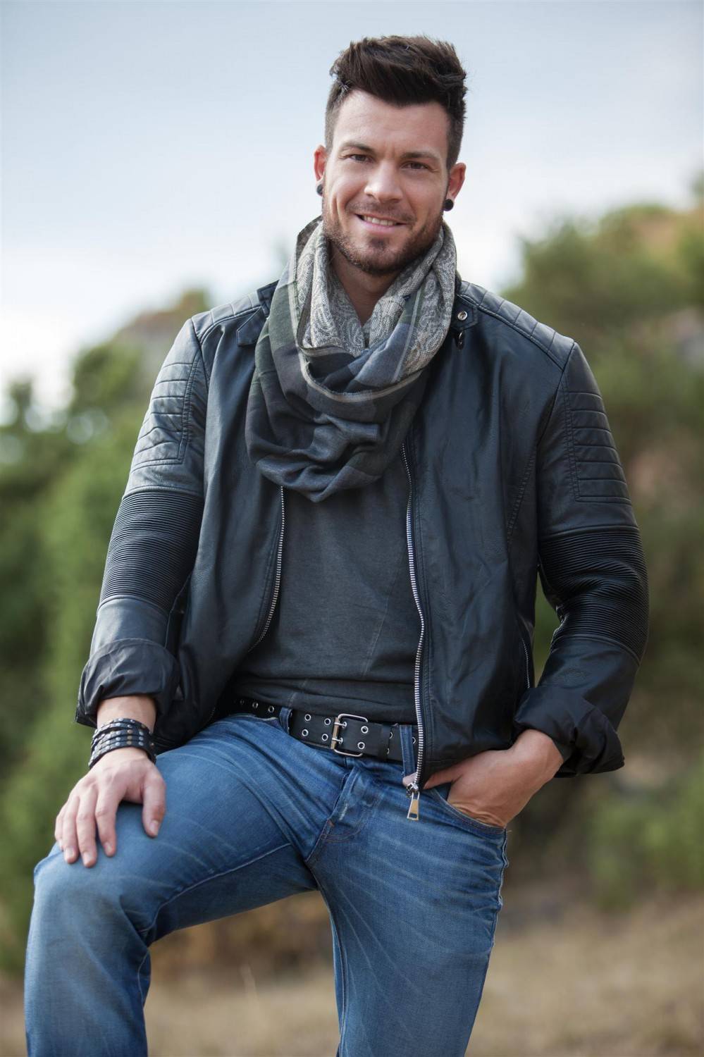 Stylebreaker Loop mit Streifen Paisley Muster Doubleface Cyber Monday