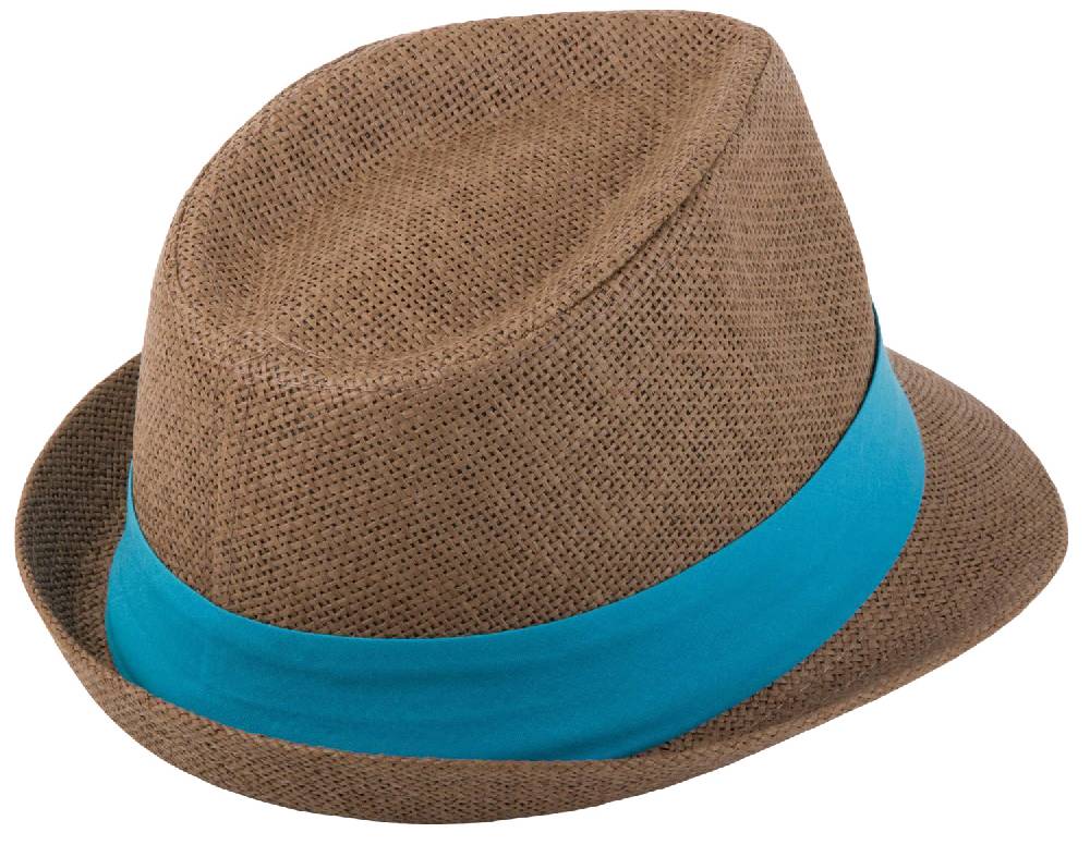 Stylebreaker Trilby Hut mit farbigem Zierband Zeitlich begrenztes Angebot