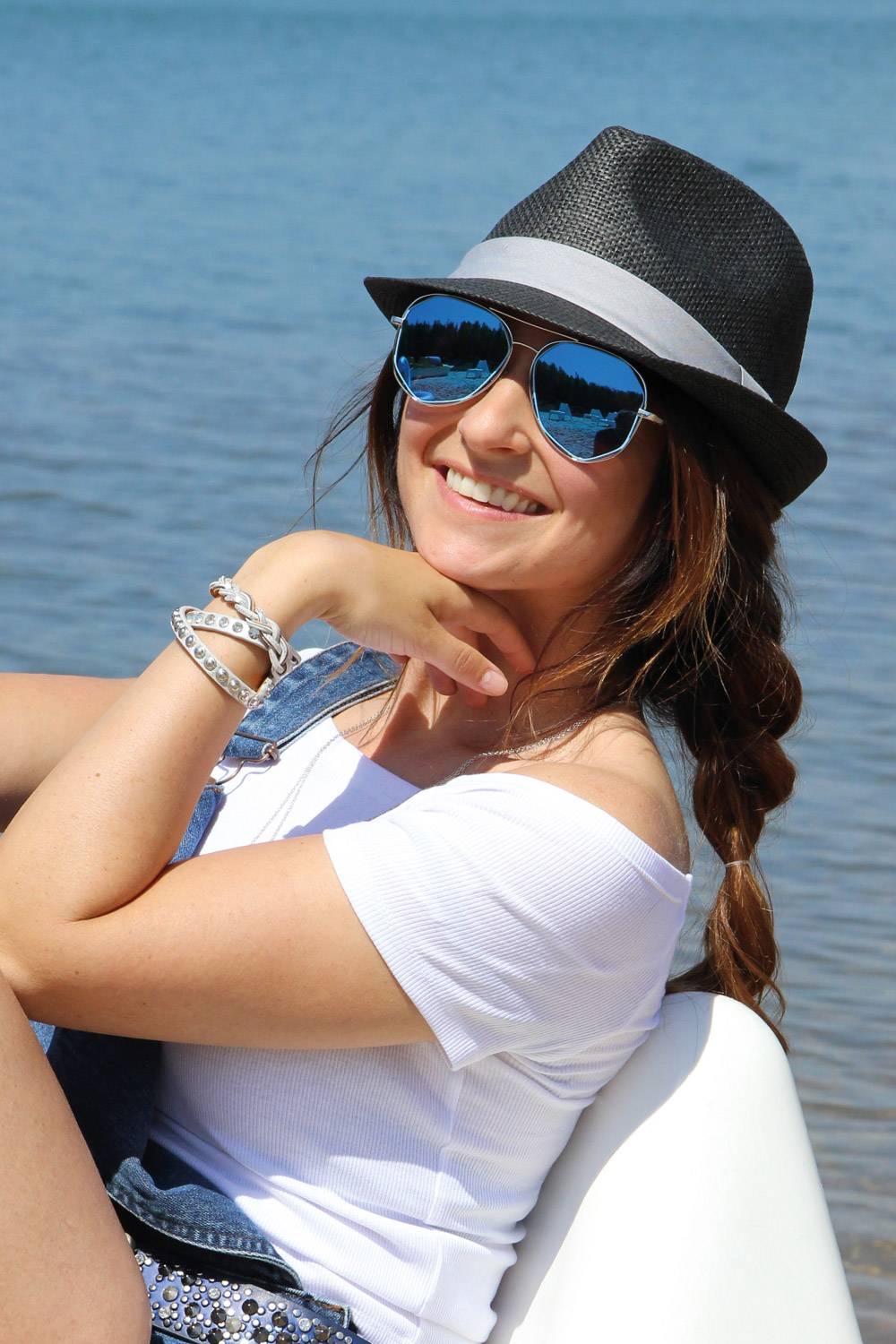 Stylebreaker Trilby Hut mit farbigem Zierband Zeitlich begrenztes Angebot