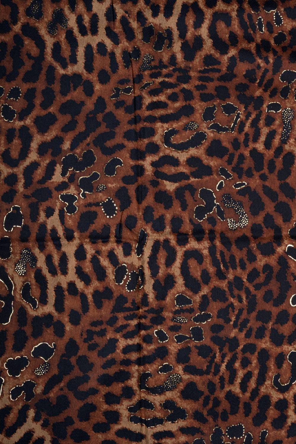 Stylebreaker Schal Leoparden Muster Metallic Details VIP-Rabatte