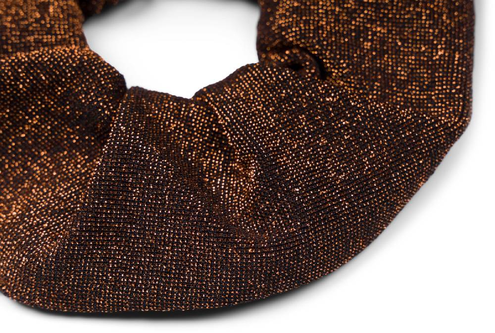 Stylebreaker Scrunchie Haargummi Glitzer Stoff Super Sparpreis