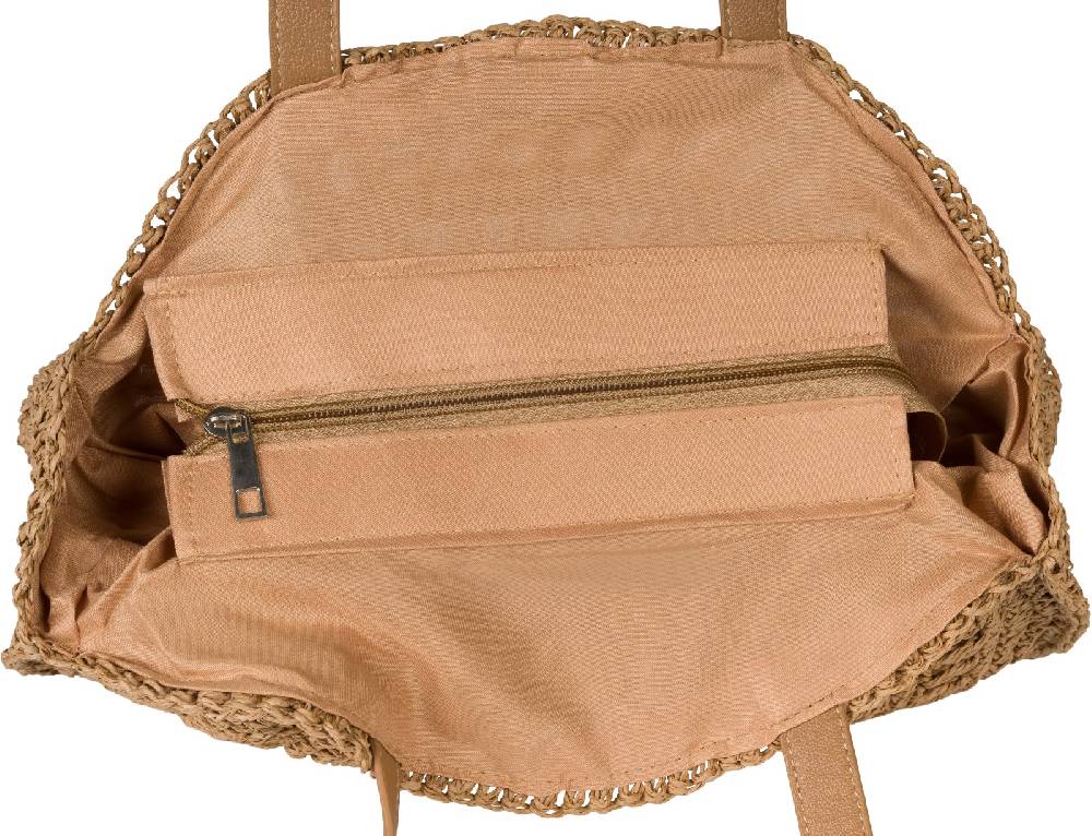 Stylebreaker Runde Schultertasche Papierstroh Begrenzte Freigabe