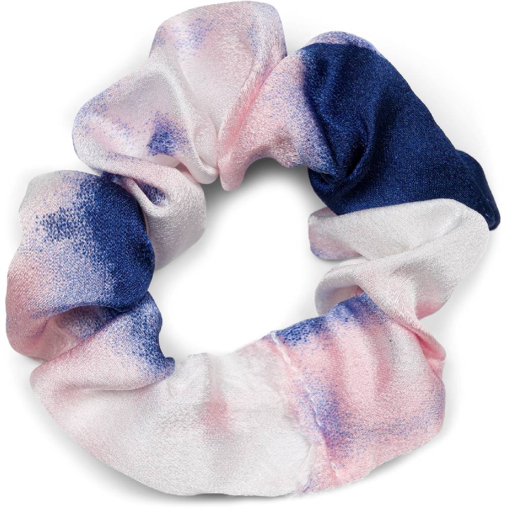 Stylebreaker Scrunchie Haargummi mit Schleife Batik Farbverlauf Super Rabatt