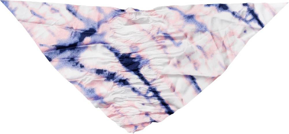 Stylebreaker Scrunchie Haargummi mit Schleife Batik Farbverlauf Super Rabatt