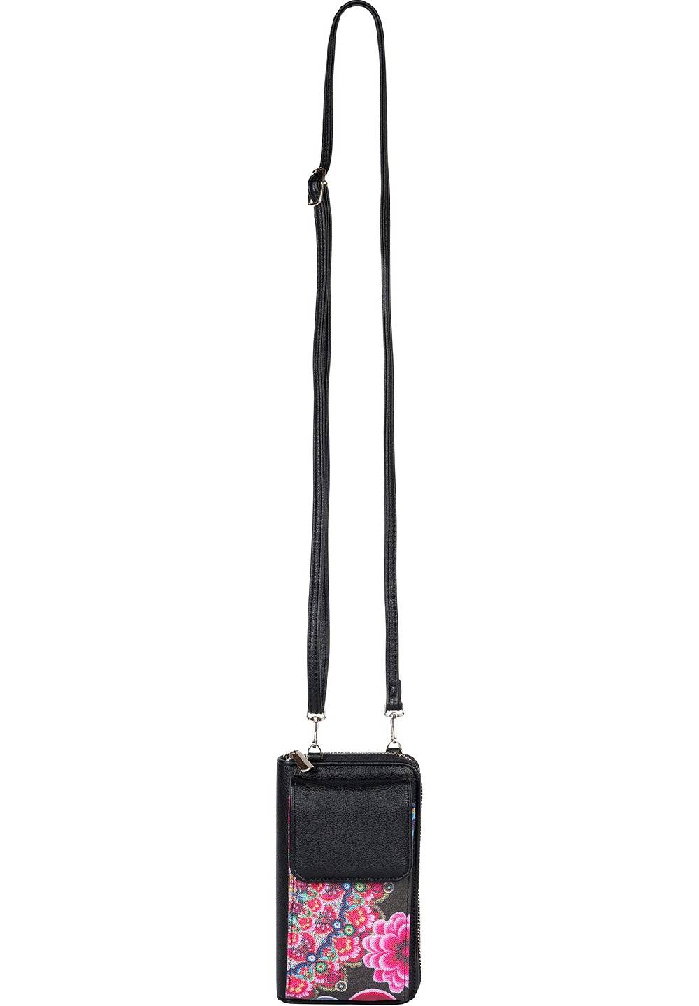 Stylebreaker Mini Bag Ethno Blumen Blüten - RFID Schutz Auslauf