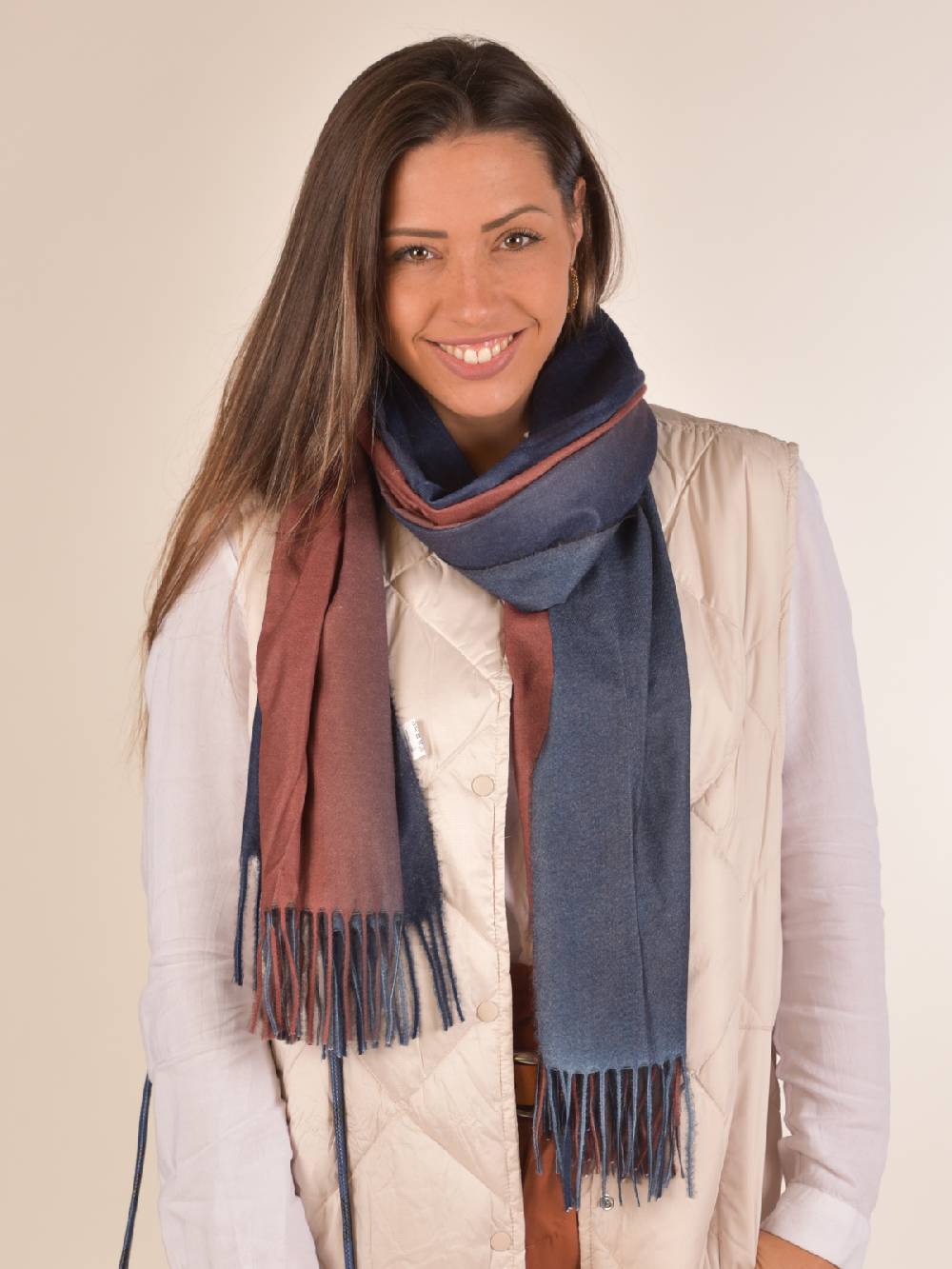 Stylebreaker Schal mit 2-Farbigem Farbverlauf Schlussverkauf