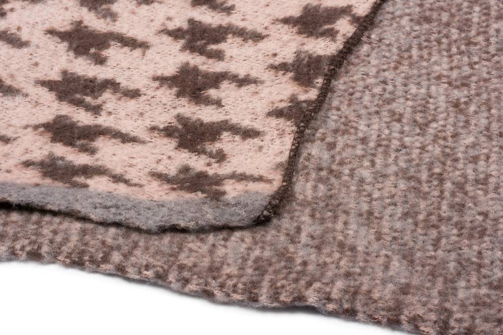 Stylebreaker Asymmetrischer Web Schal mit Pepita Hahnentritt Muster Fabrikpreis