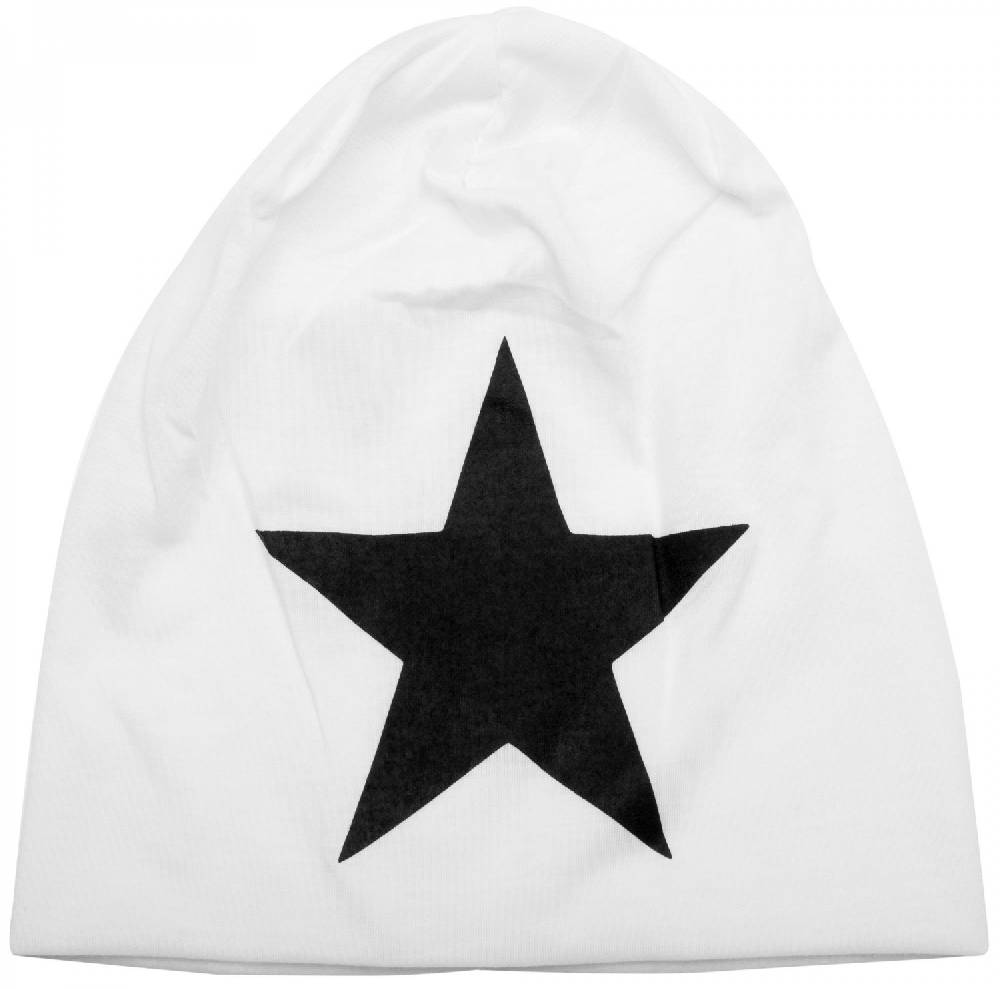 Stylebreaker Beanie mit Stern Print Begrenztes Angebot