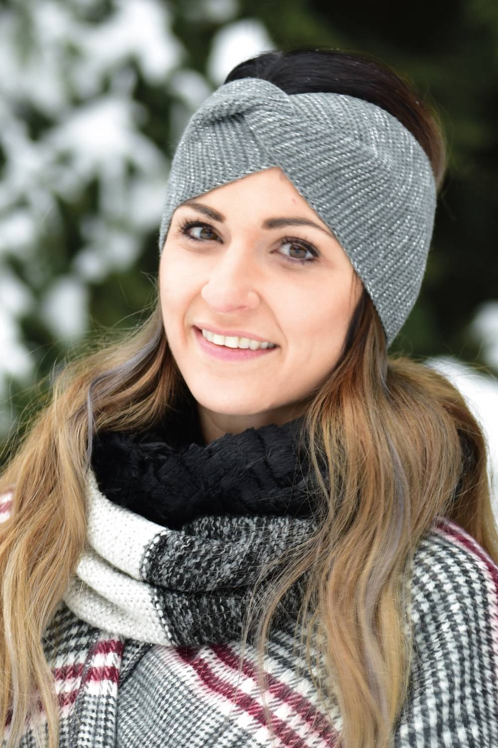 Stylebreaker Feinstrick Stirnband Twist Knoten Bestseller