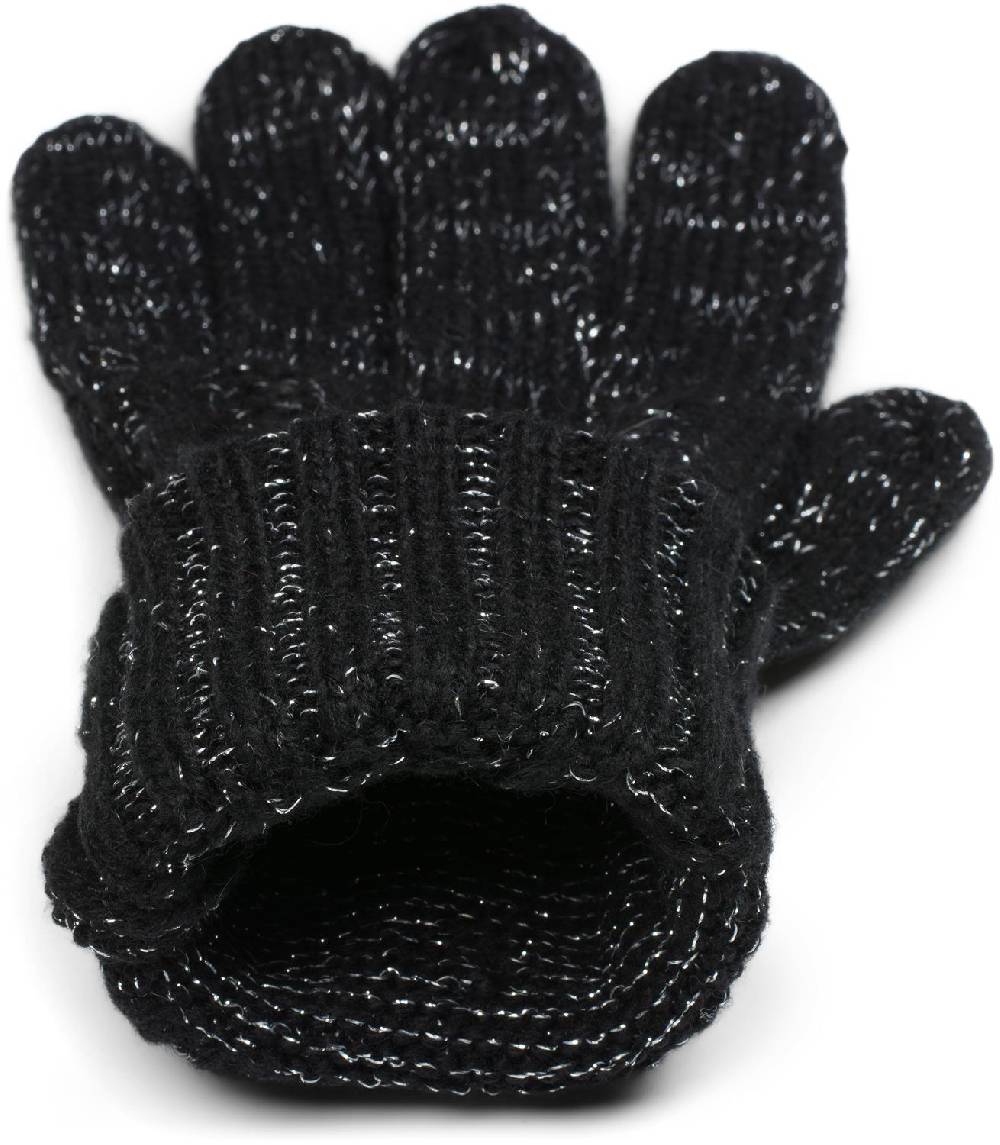 Stylebreaker Strick Handschuhe mit Zopfmuster und Metallic Faden Kauf eins, bekomm eins gratis