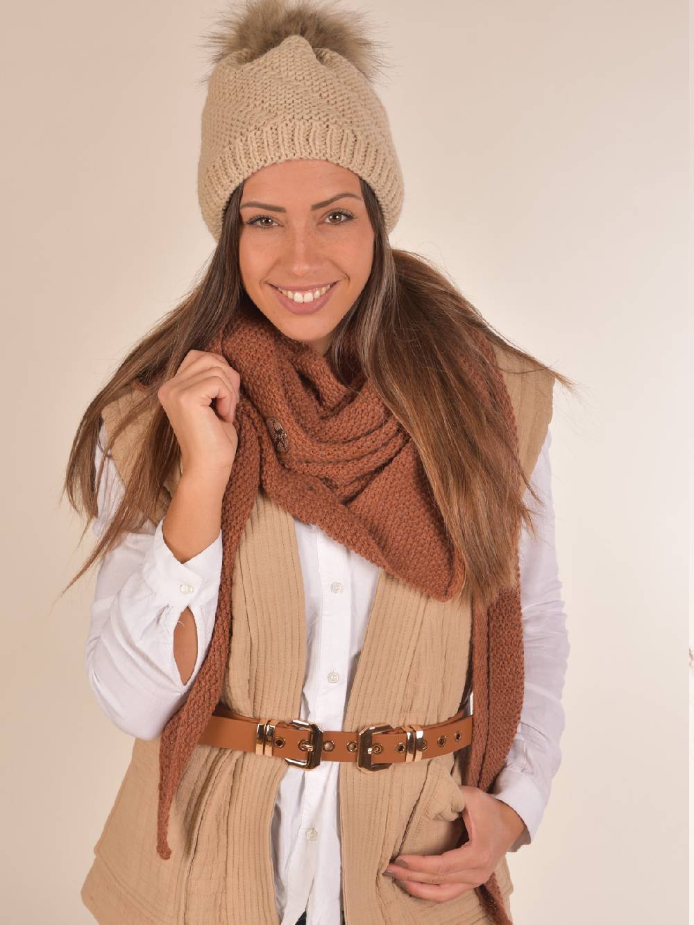 Stylebreaker Doppel Schnallen Gürtel mit goldenen Metall Details Bis zu 65% Rabatt