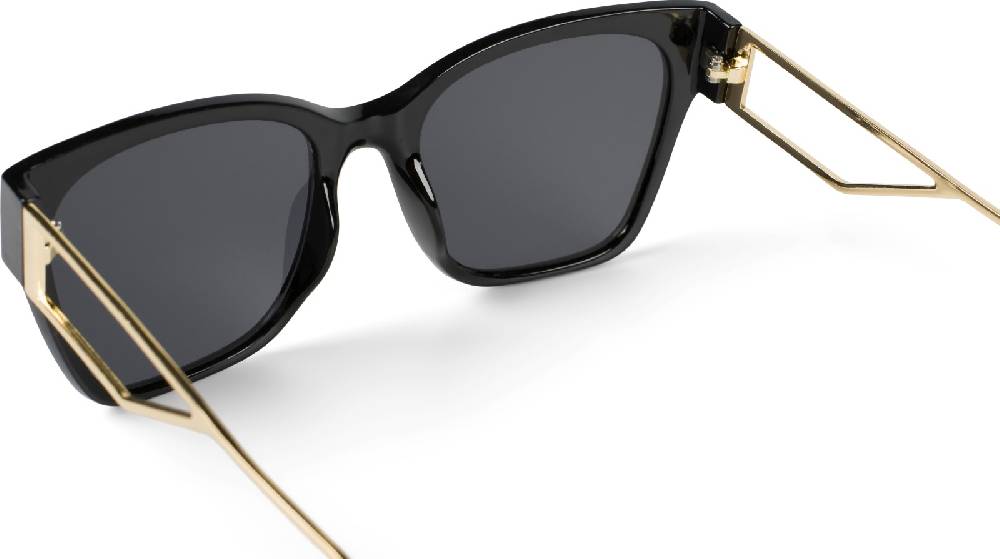 Stylebreaker Oversize Sonnenbrille mit breiten Metall Bügeln Sonderangebot der Fabrik
