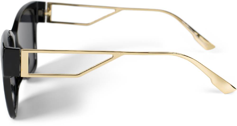 Stylebreaker Oversize Sonnenbrille mit breiten Metall Bügeln Sonderangebot der Fabrik